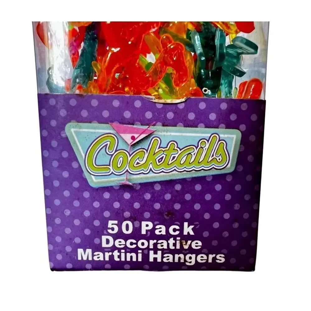 New Decorative Plastic Martini Hangers Shaped Like Animals, Devrian Global 2008